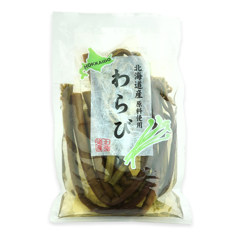 北海道産 わらび水煮 80ｇ